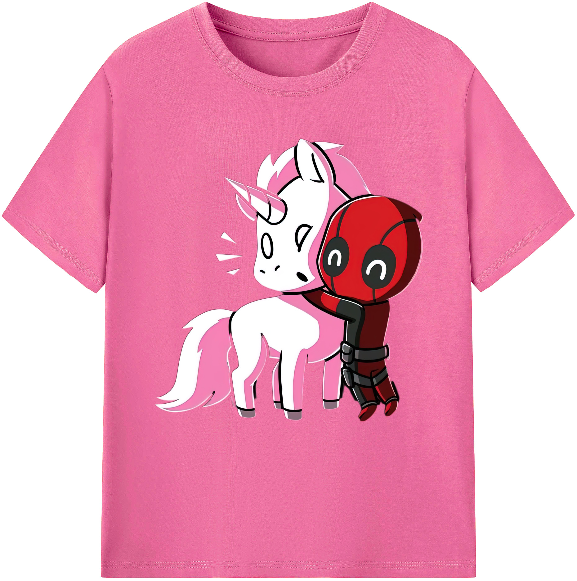 （画像用） Deadpool デッドプール レディースカジュアルプリントTシャツ（綿100％）